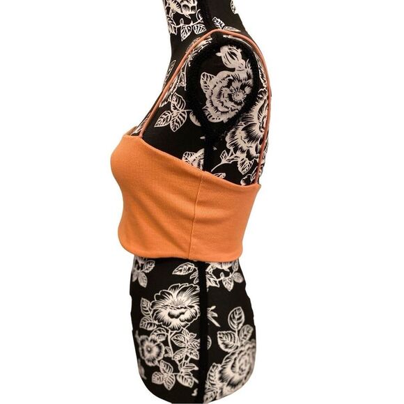 Shein Cropped Cami Tank Top Ribbed Crop Camisole Sleepwear - Picture 3 of 12